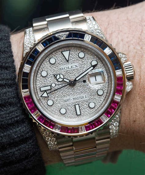 setting a rolex watch gmt